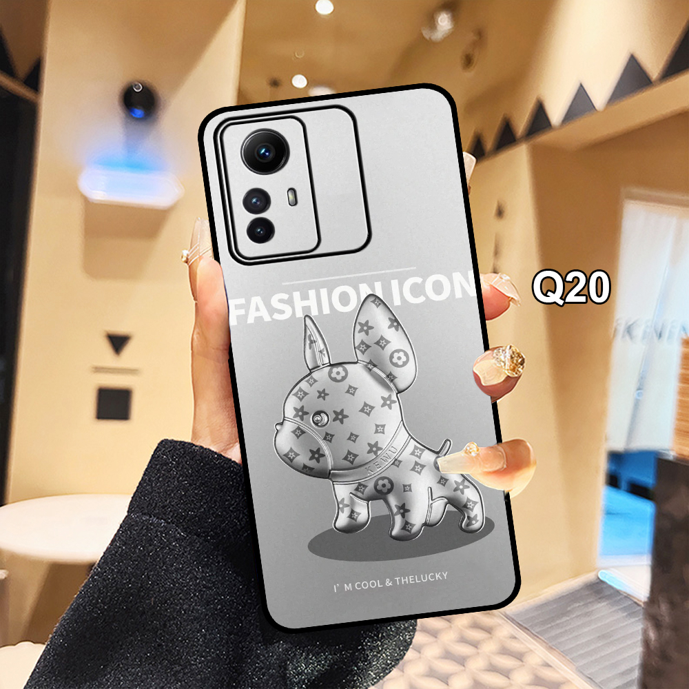 Ốp Lưng Điện Thoại Xiaomi Redmi Note 12s In Hình Gấu Bearick -Trend- CASE88.