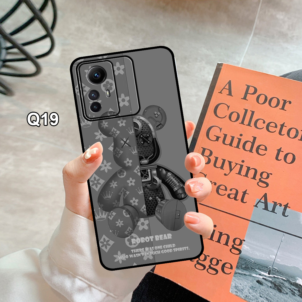 Ốp Lưng Điện Thoại Xiaomi Redmi Note 12s In Hình Gấu Bearick -Trend- CASE88.