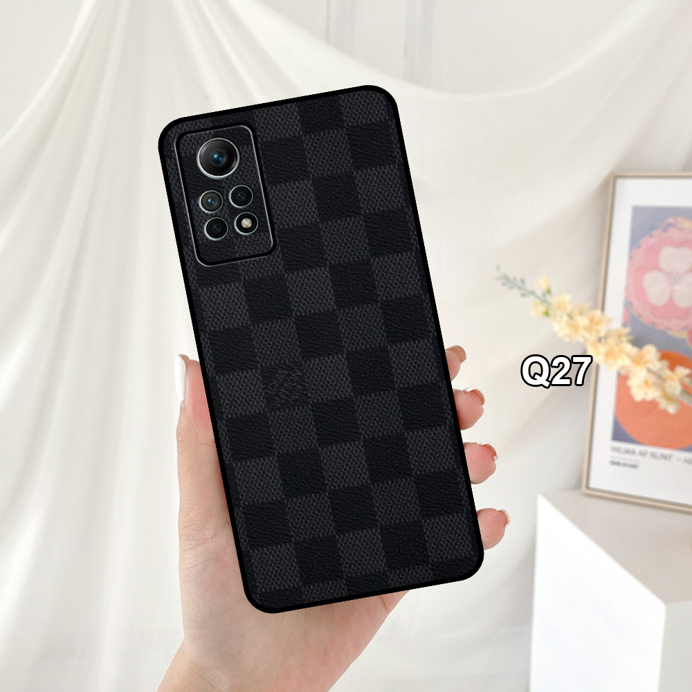 Ốp Lưng Điện Thoại Xiaomi Redmi Note 12 Pro 4G In Hình Họa Tiết Sọc Caro -Trend- CASE88.
