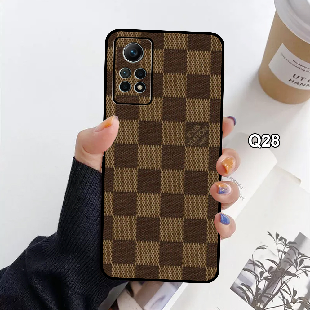 Ốp Lưng Điện Thoại Xiaomi Redmi Note 12 Pro 4G In Hình Họa Tiết Sọc Caro -Trend- CASE88.