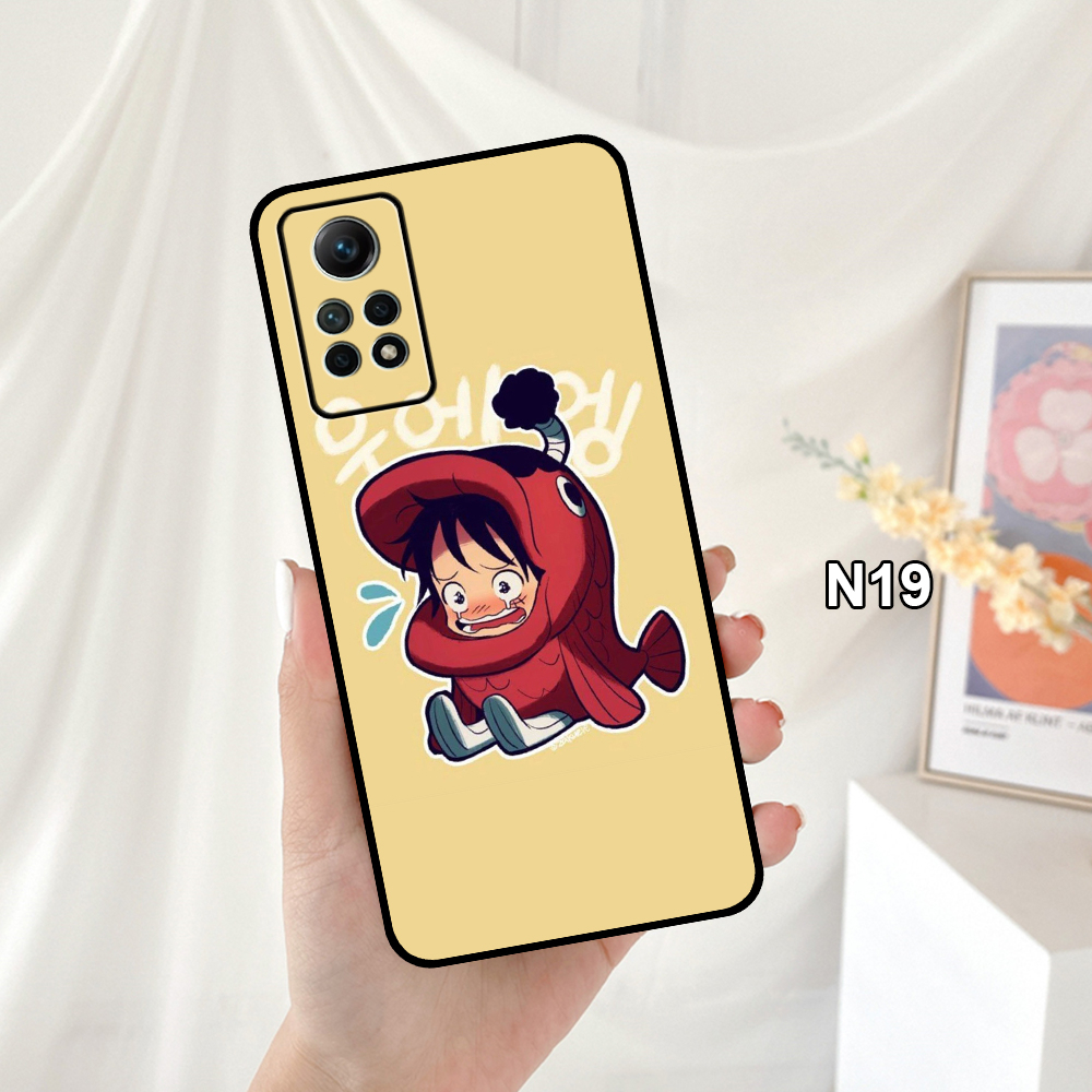Ốp Lưng Điện Thoại Xiaomi Redmi Note 12 Pro 4G In Hình Marvel, Luffy Cute -Trend- CASE88.