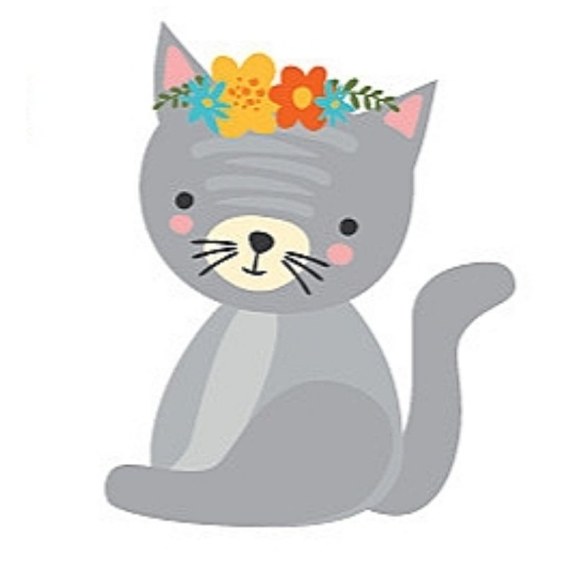 Hình ủi nhiệt, in áo. Hình Động vật Đ2 in áo trẻ em