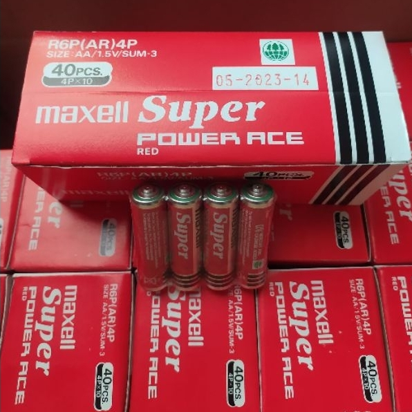 1 hộp 40 viên pin Maxell AA gắn đồ chơi, đồng hồ hàng loại 1