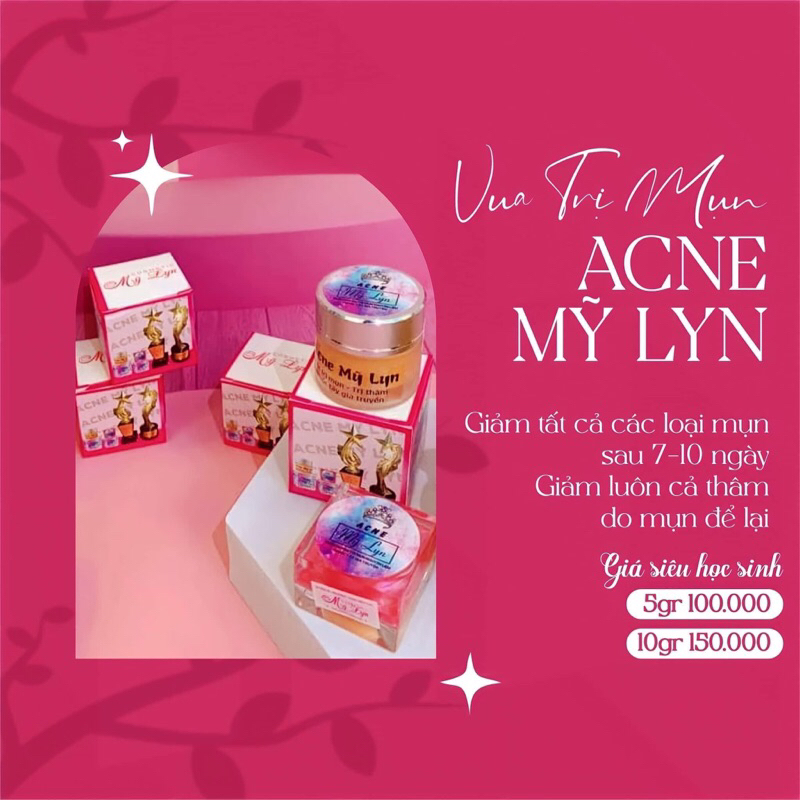 ACNE MỸ LYN kem mụn