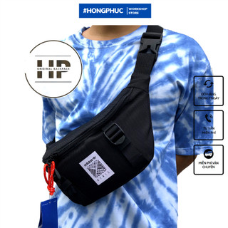 Túi Đeo Chéo Nam Nữ Thời Trang Atric BumBag Black DH3261 - ST1814 (Hàng Xịn)