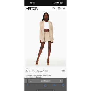 Áo crop top bbt cổ tròn