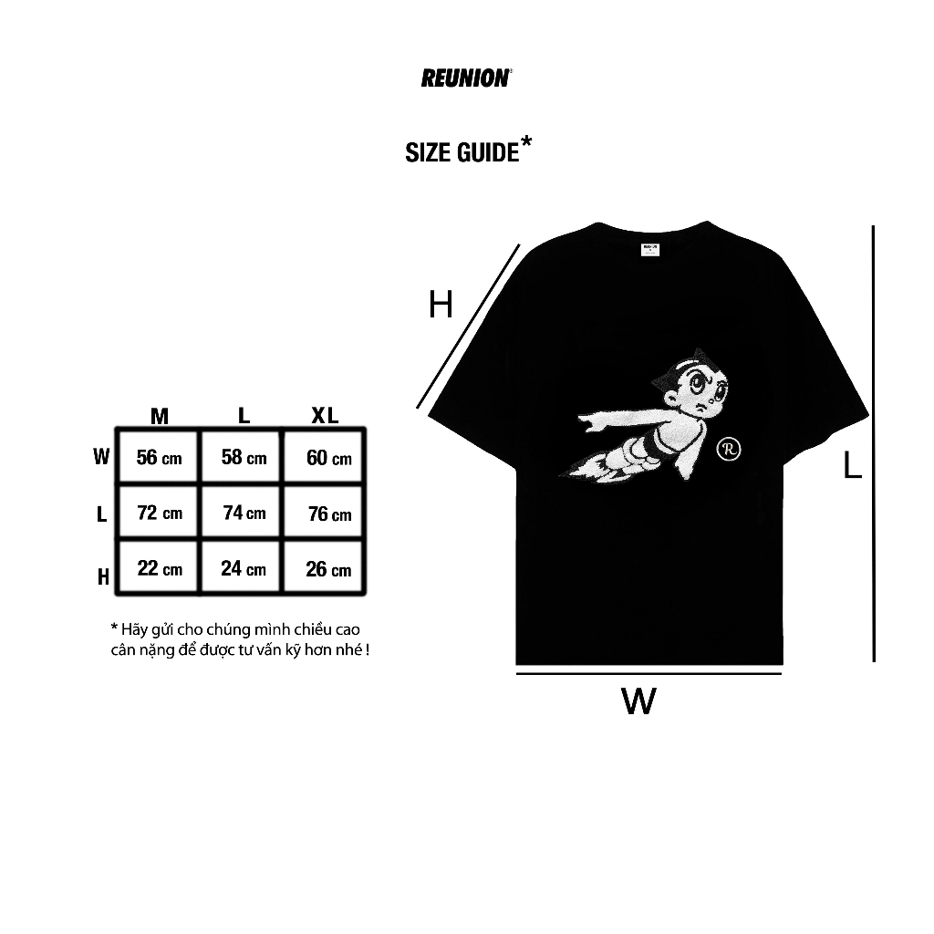 Áo Thun Thêu Xù Cao Cấp REUNION R'ASTROBOY