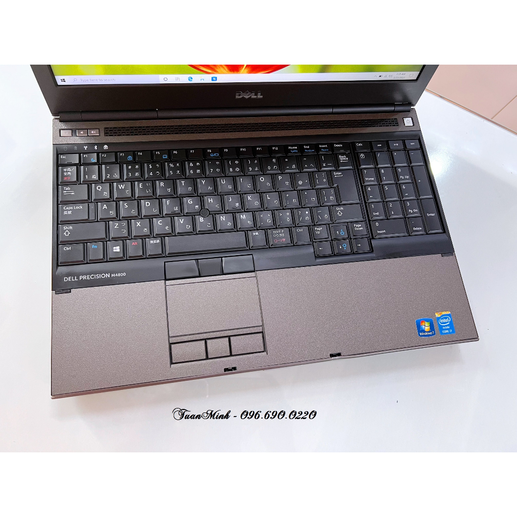 Laptop cũ  Xem thêm 2 ảnh Máy trạm Dell Precision m4800 trâu bò - Core i7 4710MQ - RAM 8GB - SSD 240GB - 15.6" FULL HD | BigBuy360 - bigbuy360.vn