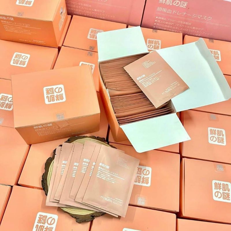 Hộp mặt nạ cừu 50 miếng dưỡng trắng da phục hồi