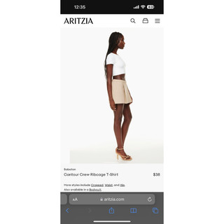 Áo crop top bbt cổ tròn