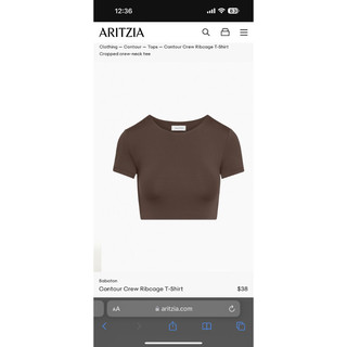 Áo crop top bbt cổ tròn