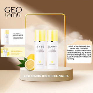 Kem Tẩy Da Chết Geo Lamy Tinh Chất Chanh Lemon Juice