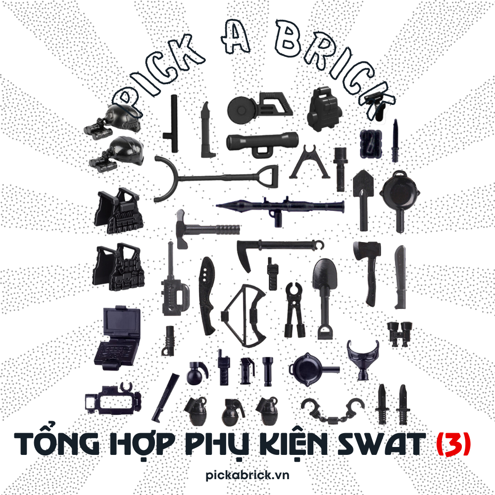 Phụ kiện SWAT nonlegolego SWAT