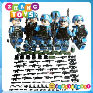 Đồ chơi Xếp hình lực lượng Thủy Quân lục chiến Navy Military Minifigures Tbstoys Tbs53-58
