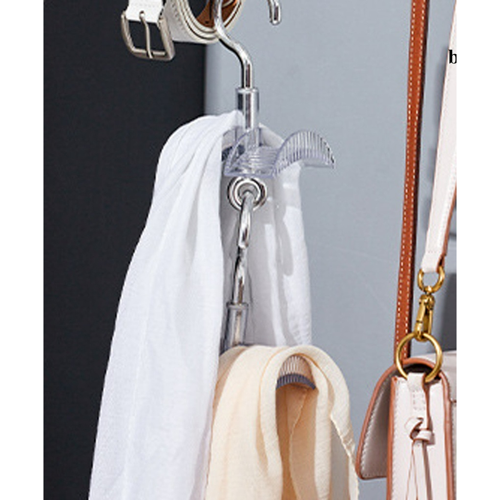 Móc Treo Túi Xách Quần Áo ,Cà Vạt ,Phụ Kiện Thắt Lưng Xoay Tròn 360 Độ Đa Năng Tiết Kiệm Không Gian (MT01)