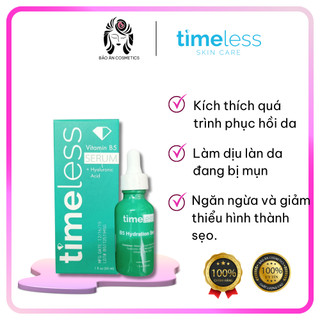 Serum timeless vitamin b5 làm dịu & phục hồi da 30ml