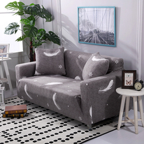 Áo trùm ghế sofa phủ 360 độ họa tiết xinh xắn, chất liệu co giãn mềm mát mịn