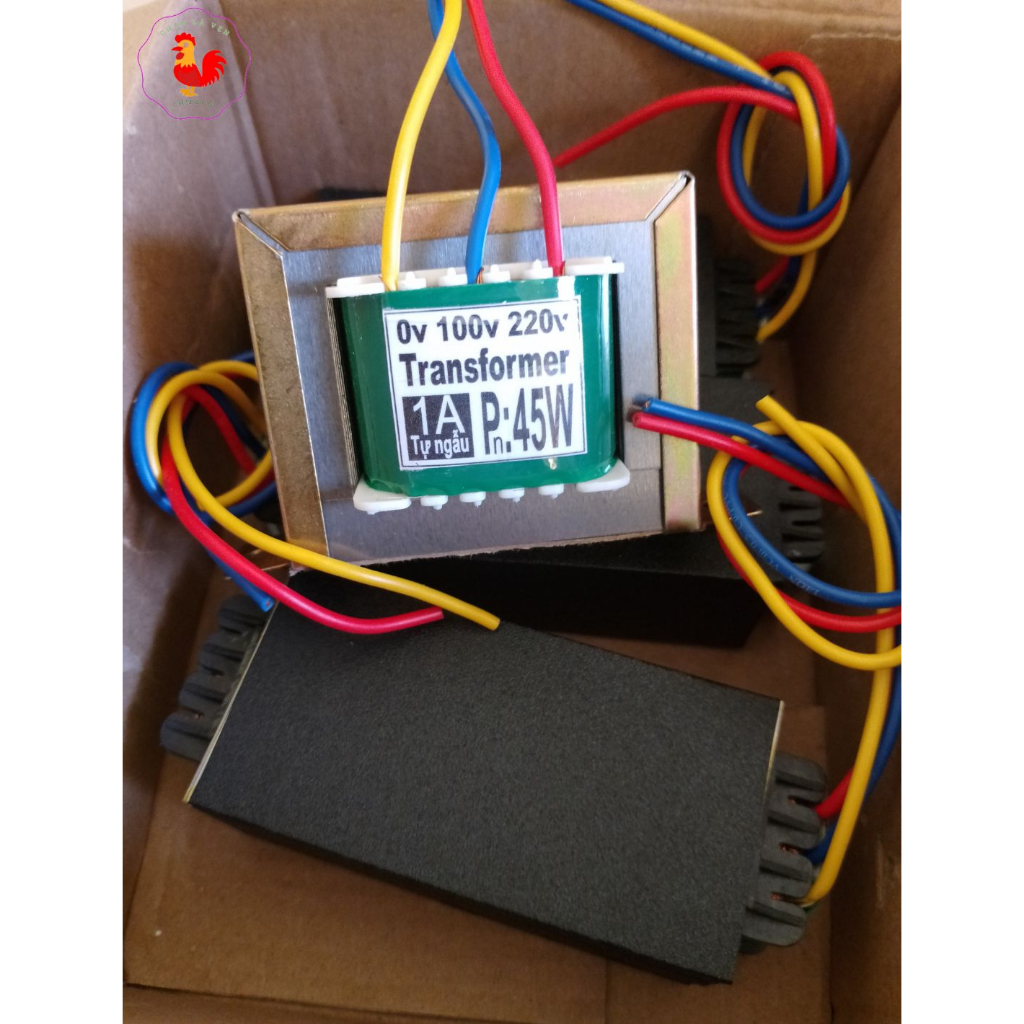 Biến thế 220v ra 110v chạy thiết bị nội địa 45W