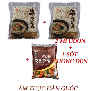Combo 2 mì tương đen kèm sốt tương đen làm mì tương đen