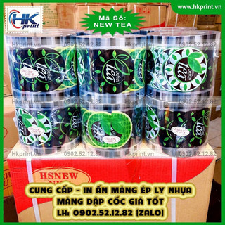 CUỘN KEO DÁN MIỆNG LY TRÀ SỮA (TEA XANH)