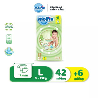 Bỉm dán molfix s56,m48,l42