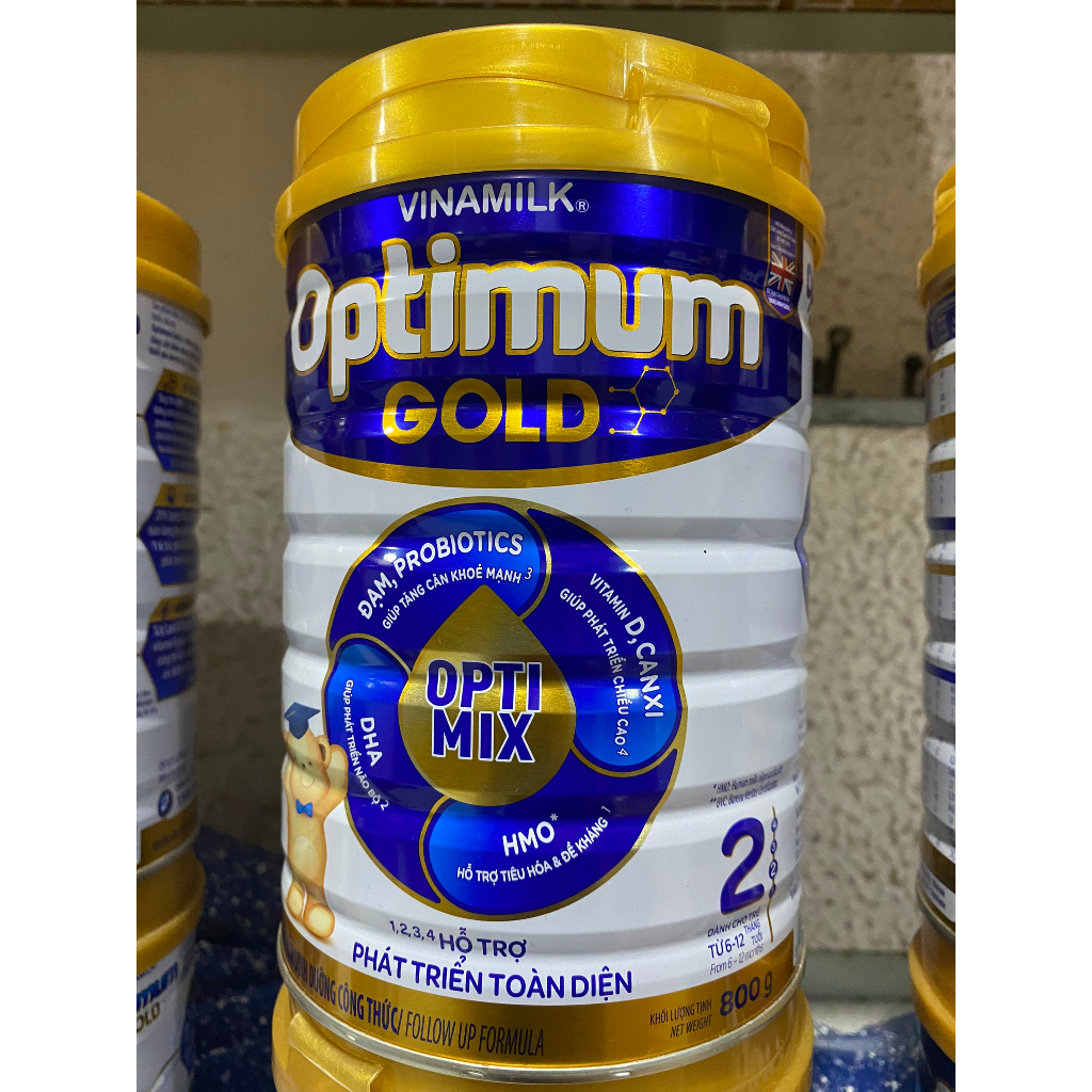 Sữa Optimum Gold 2 800g (trẻ từ 6-12 tháng)