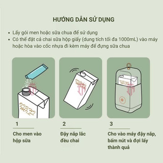 Máy Làm Sữa Chua BEAR Ba Chế Độ Cao Cấp