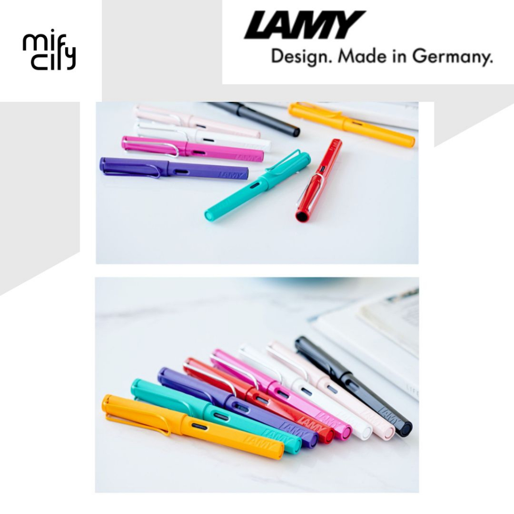 Bút máy Lamy safari ngòi F nhiều màu