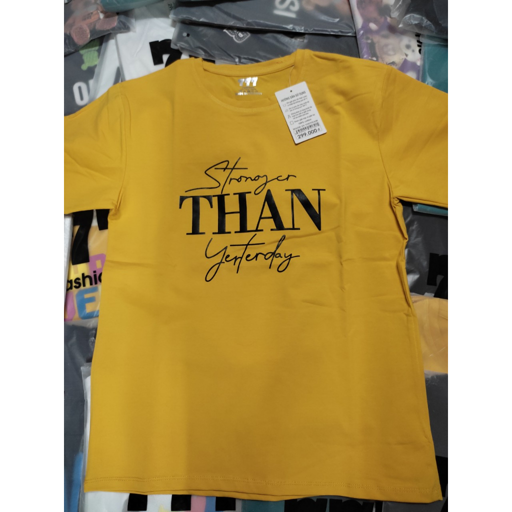 Áo thun thái Stronger Than Yesterday