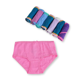 Set 7 quần chip bé gái, quần lót bé gái chất cotton xuất dư mềm mịn, thấm hút