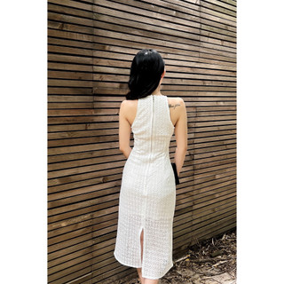 Đầm Ren Cổ Yếm - EDINI - D1475