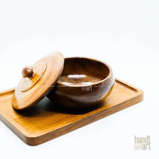 Hủ đựng gia vị bằng gỗ, chén sup