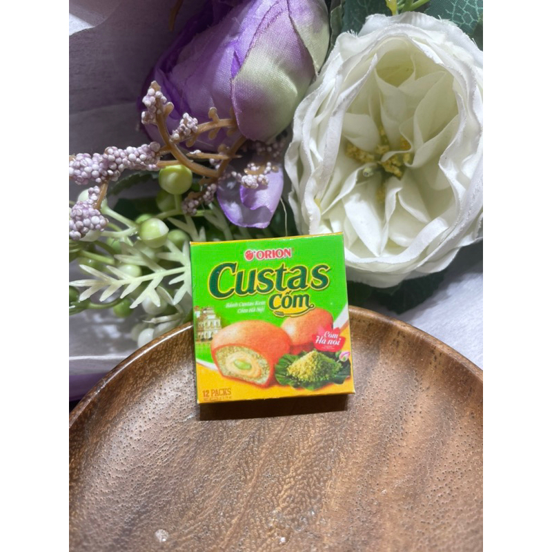 Mô hình hộp bánh custas mini đồ chơi 🌻