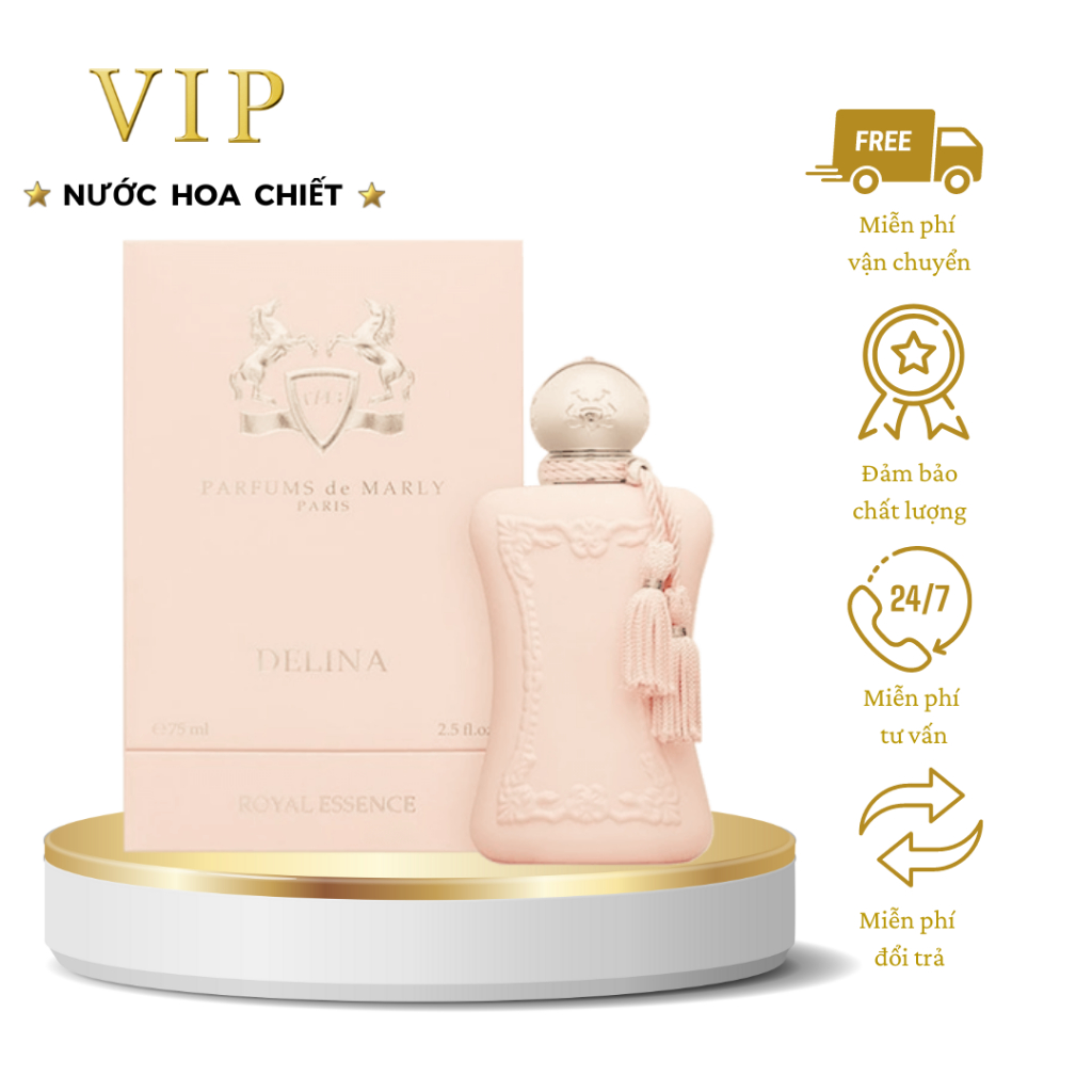 Nước Hoa 𝗗𝗲𝗹𝗶𝗻𝗮 𝗘𝘅𝗰𝗹𝘂𝘀𝗶𝗳 Sang Chảnh Tinh Tế chiết 10ml - VIP