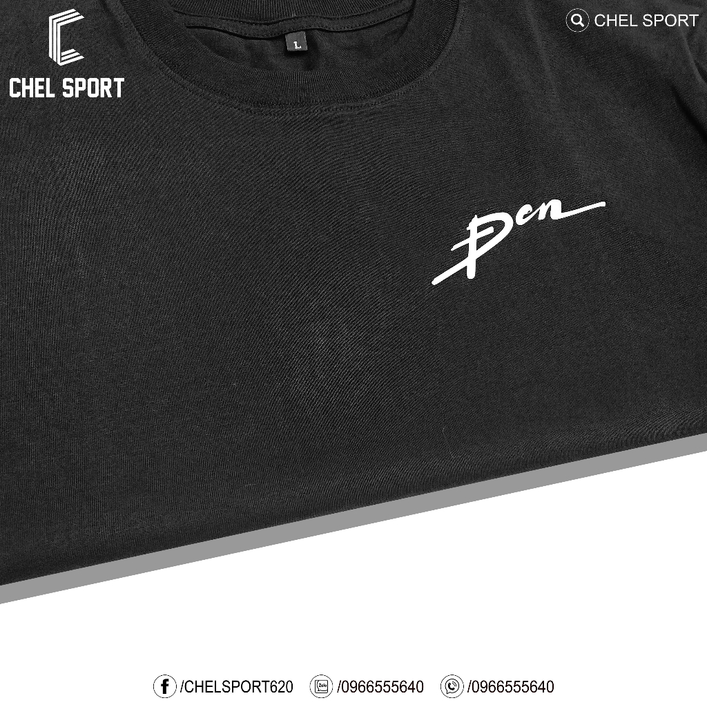 Áo thun Đồng Âm Đen Vâu 100% cotton