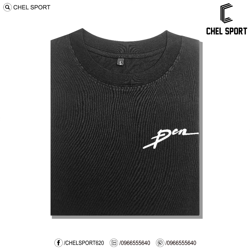 Áo thun Đồng Âm Đen Vâu 100% cotton