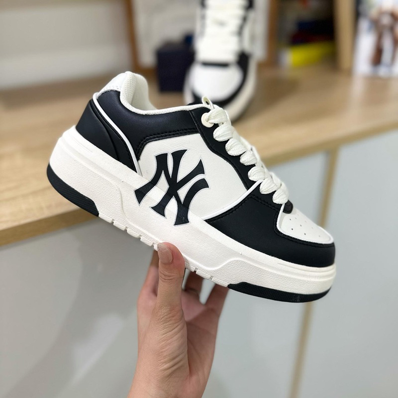 MLB Liner màu Panda Unisex Cổ Thấp