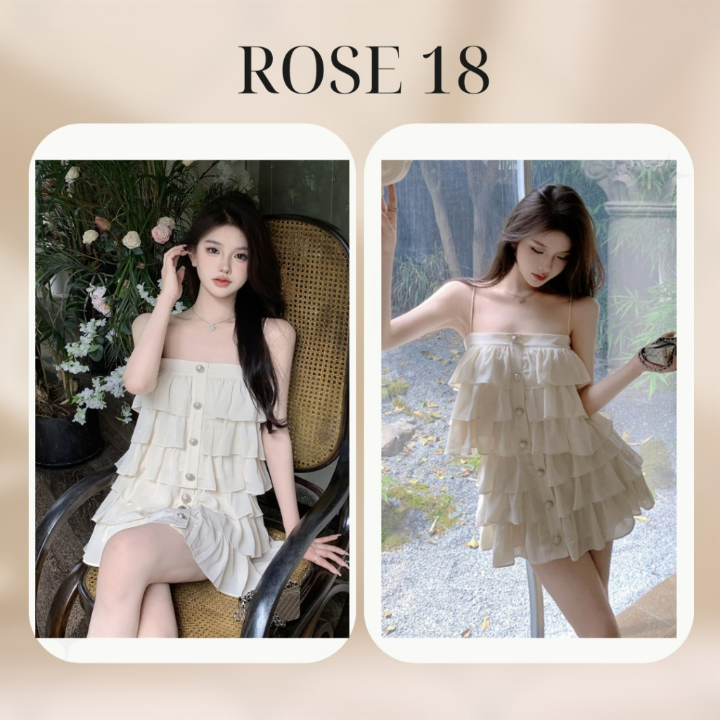 Set quây tầng 2 dây, set bộ nữ xếp tầng siêu xinh