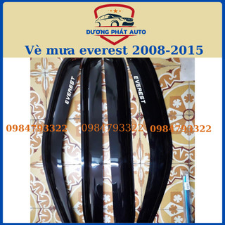 Vè che mưa nhựa đen xe Ford Everest đời 2005-2015 - Giá 1 bộ