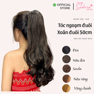 Tóc Giả Ngoặm Xoăn Đuôi 50cm