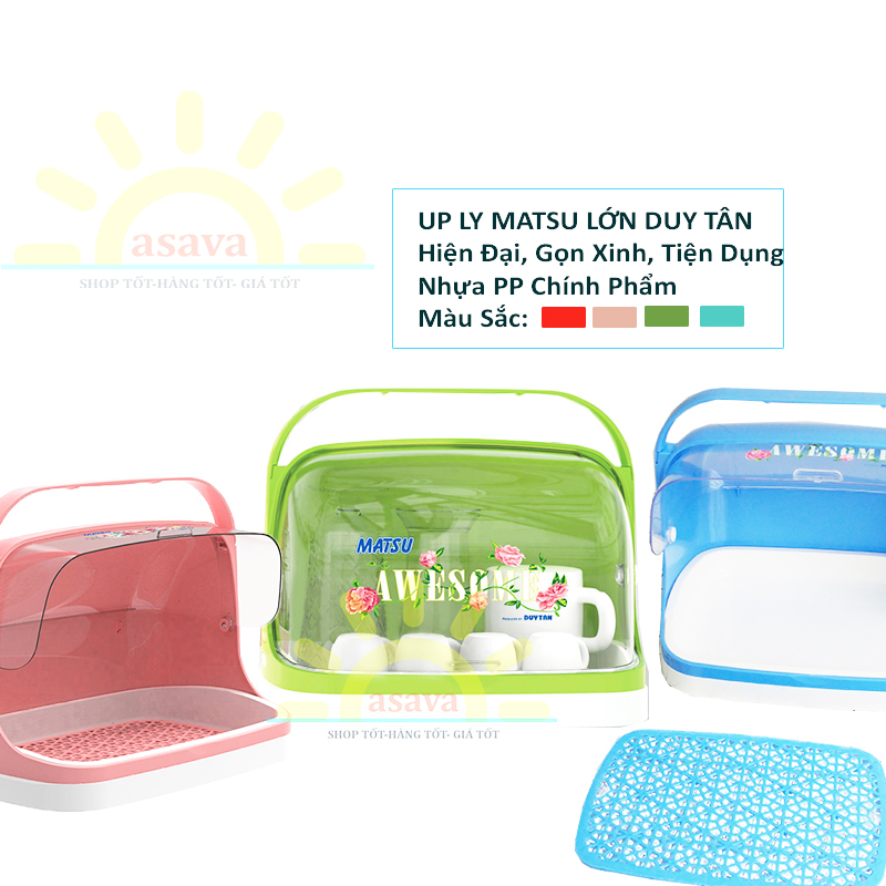 Úp Ly, Úp Bình Bình Sữa Matsu LỚN Nhựa Duy Tân- Nhỏ Gọn, Tiện Dụng- Gia Dụng Asava