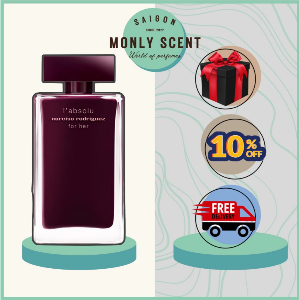 ✦ Nước hoa Narciso Rodriguez For Her L'Absolu - 𝐌𝐨𝐧𝐥𝐲_𝐬𝐜𝐞𝐧𝐭™ ✦