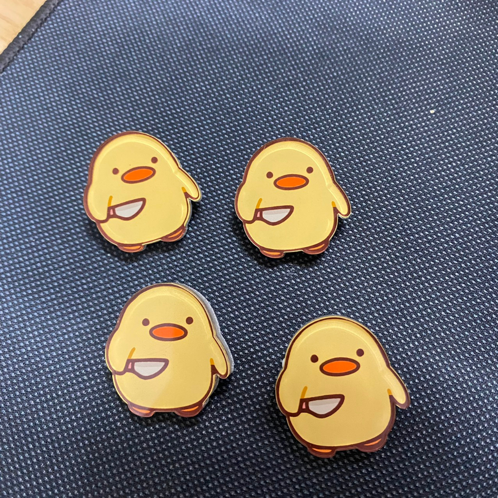 Stick cài áo - balo in hình cute - nhận in theo yêu cầu