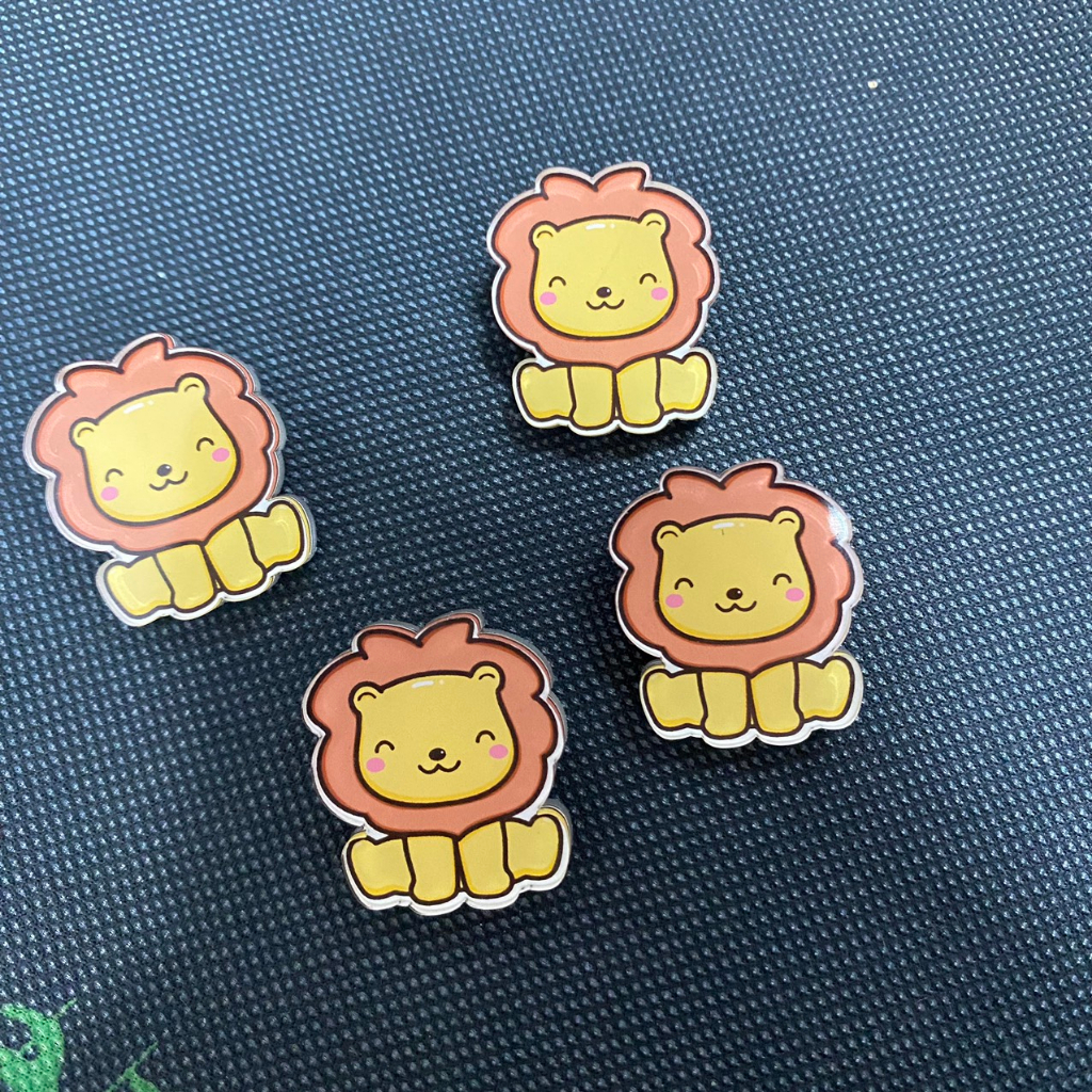 Stick cài áo - balo in hình cute - nhận in theo yêu cầu