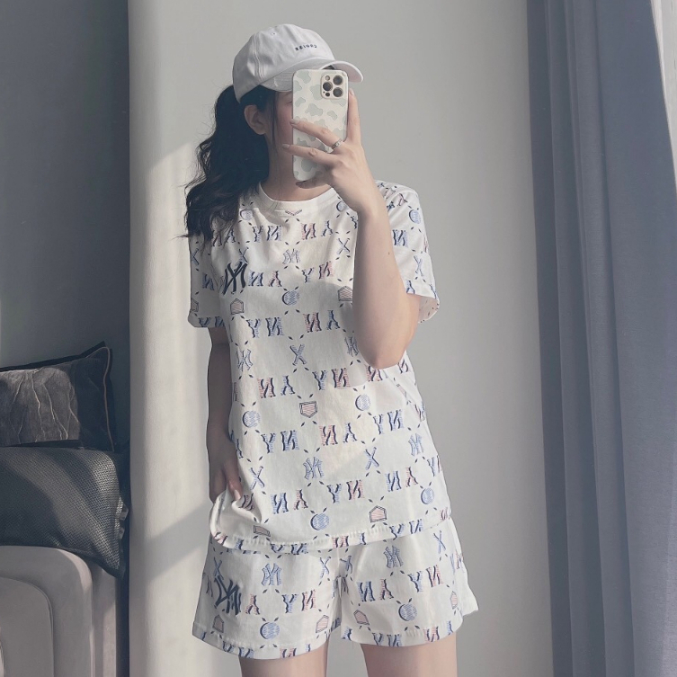 Set bộ nữ họa tiết NY 3 màu siêu hot, chất cotton khô siêu mát, dày đẹp full size
