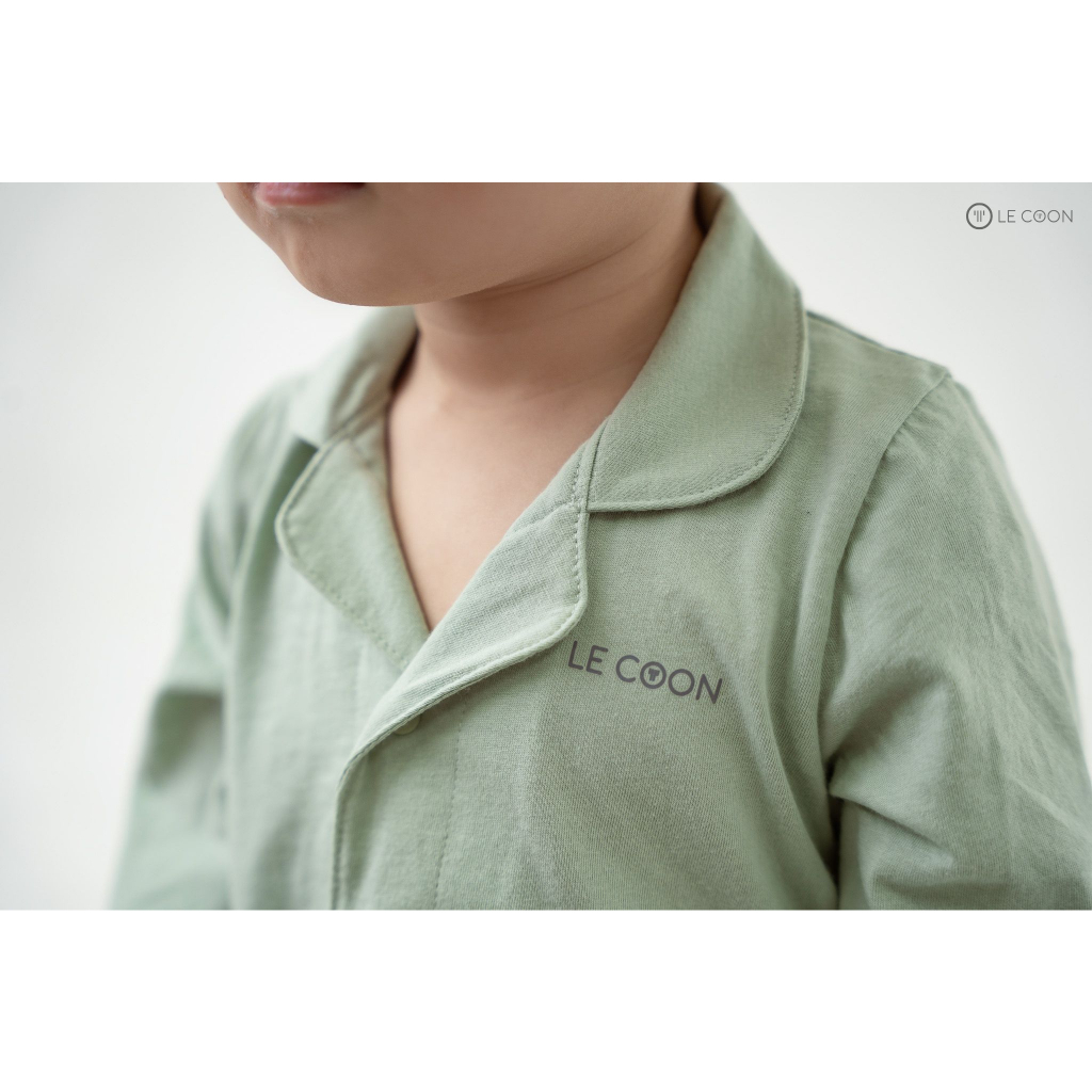 LE COON | Pyjama Dài Tay | Vải COOL mỏng mát | 0 - 3 tuổi