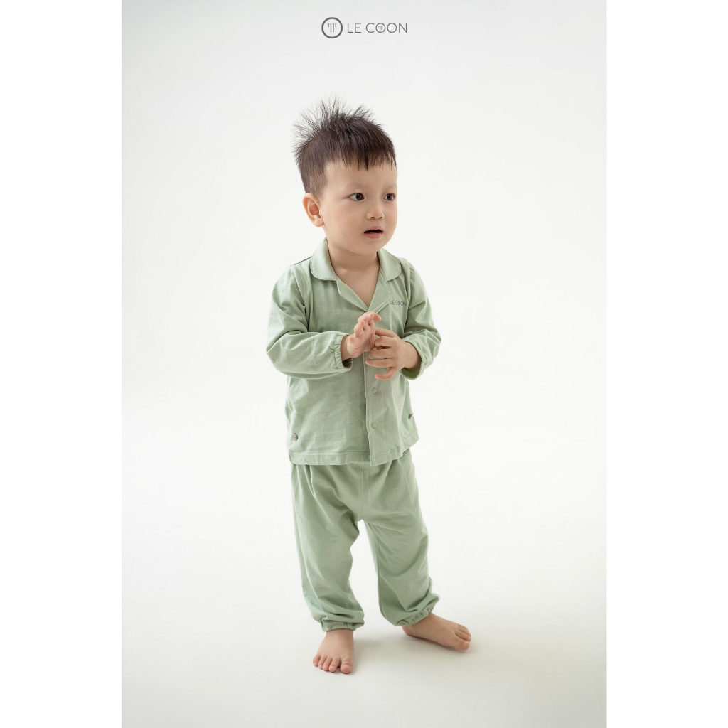 LE COON | Pyjama Dài Tay | Vải COOL mỏng mát | 0 - 3 tuổi