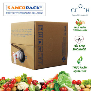 Nước rửa khử trùng vi khuẩn thực phẩm sinh học susaco 20l