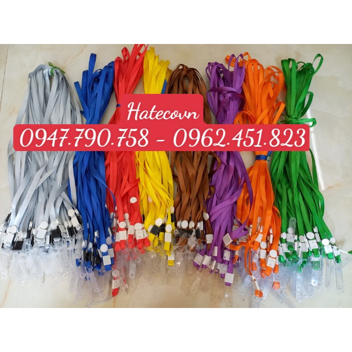 SỈ 100 BAO THẺ TÊN A6 TL506, DỌC, KT 118*182mm  - Thẻ đeo nhân viên, học sinh, nhà báo - Mặt thẻ nhựa Telun