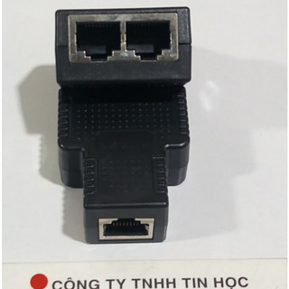 Đầu nối mạng 1 ra 1  /  Đầu chia mạng 1 ra 2 (STP RJ45 Coupler Loại tốt dạng bo mạch)